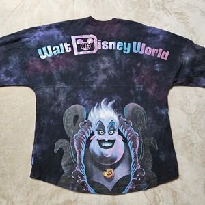 Disney Spirit Jersey Ursula The Little Mermaid Tie Dye Walt Disney World Large